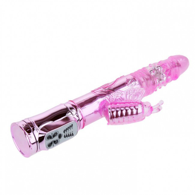 Вибратор-бабочка Throbbing Butterfly - 29,5 см., Baile