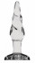 Прозрачная витая анальная пробка Bottom Line 5" Model 5 Glass - 13 см., Shots Media BV Прозрачная витая анальная пробка Bottom Line 5" Model 5 Glass - 13 см., Shots Media BV