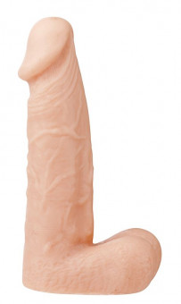 Телесный фаллоимитатор XSKIN 6 PVC DONG FLESH - 15,2 см., Dream Toys