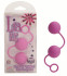 Розовые вагинальные шарики Lia Love Balls, California Exotic Novelties