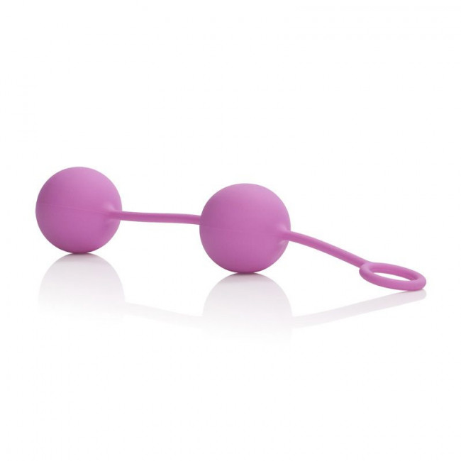 Розовые вагинальные шарики Lia Love Balls, California Exotic Novelties
