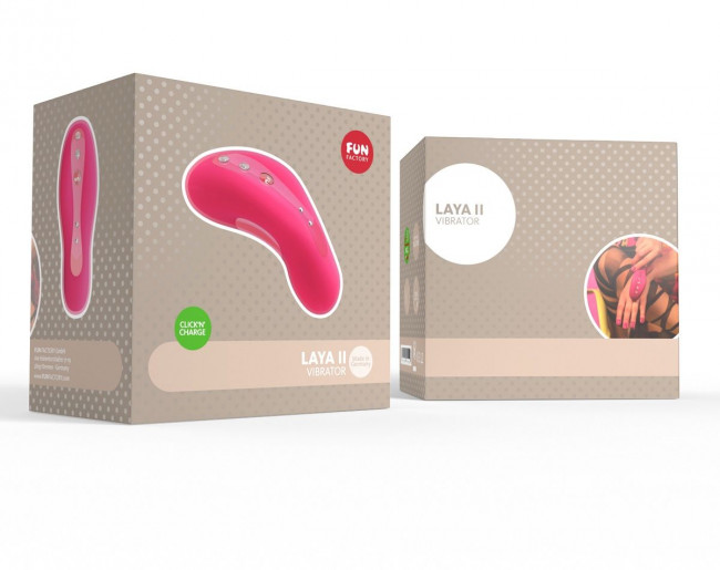 Розовый вибростимулятор LAYA II, Fun Factory