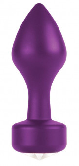 Фиолетовый анальный плаг Elegant Purple - 8,3 см., Shots Media BV