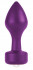 Фиолетовый анальный плаг Elegant Purple - 8,3 см., Shots Media BV