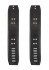 Черные наручники Restraint Handcuff With Padlock с замочком