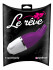 Фиолетовый клиторальный стимулятор Le Reve 3 Speed Bunny - 14 см. , Pipedream