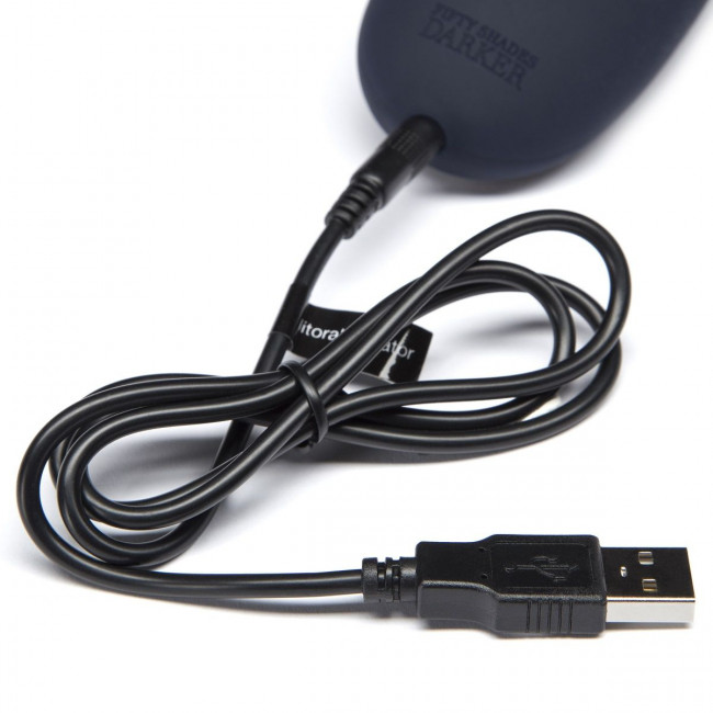 Клиторальный стимулятор Delicious Tingles USB Rechargeable Clitoral Vibrator, Fifty Shades of Grey