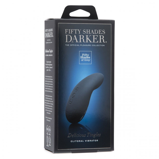 Клиторальный стимулятор Delicious Tingles USB Rechargeable Clitoral Vibrator, Fifty Shades of Grey