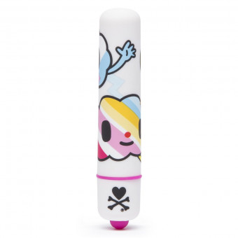 Вибропуля с тучками MINI BULLET VIBRATOR WHITE CLOUDS, Tokidoki