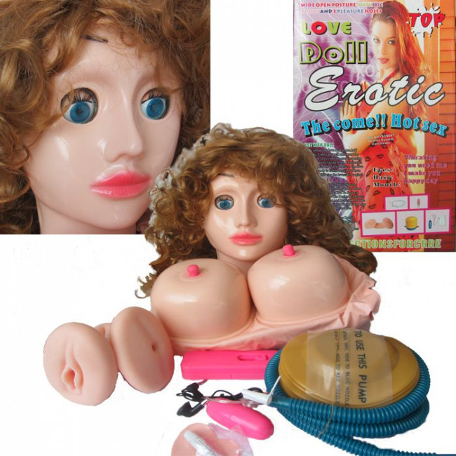 Надувная кукла с вибратором Erotic, Sextoy 2011 Надувная кукла с вибратором Erotic, Sextoy 2011