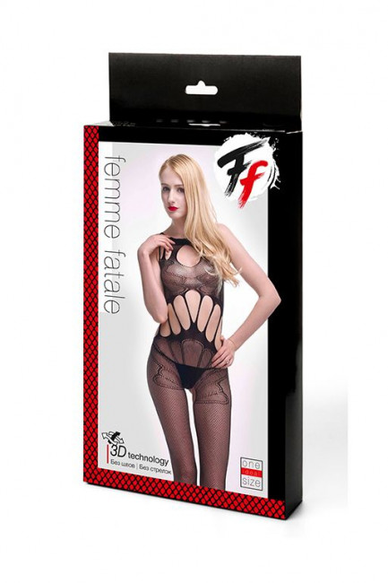 Ажурный кэтсьюит с интимным доступом, Femme Fatale
