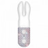 Белый вибратор с ушками The Pocket Rabbit Crystallized White, The Rabbit Company