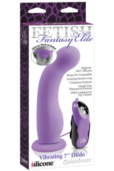 Вибронасадка для страпона Fetish Fantasy Elite - 17,8 см., Pipedream