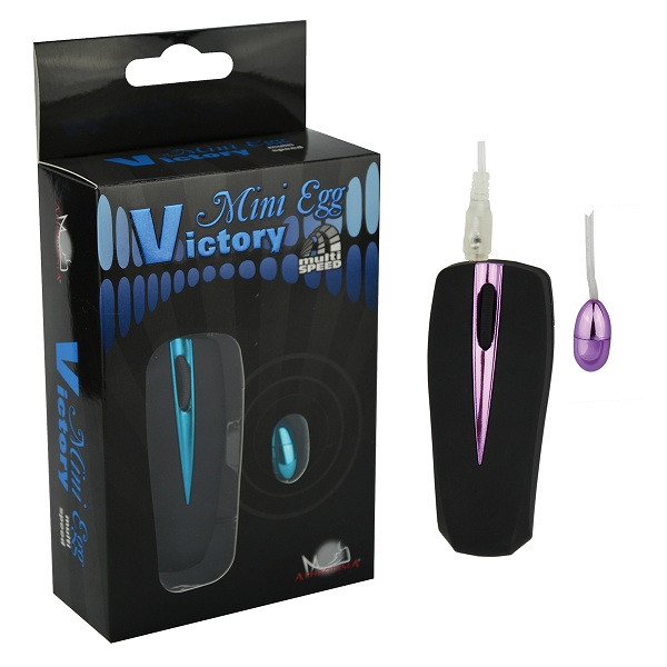 Фиолетовая мультискоростная вибропуля Victory Mini Egg, Howells Фиолетовая мультискоростная вибропуля Victory Mini Egg, Howells