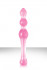 Малый розовый стеклянный анальный стимулятор CRYSTAL KEGEL, NS Novelties