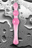 Малый розовый стеклянный анальный стимулятор CRYSTAL KEGEL, NS Novelties