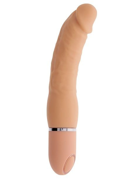 Телесный силиконовый вибратор-реалистик PURRFECT SILICONE BENDABLE 10FUNCTIONS - 15 см., Dream Toys Телесный силиконовый вибратор-реалистик PURRFECT SILICONE BENDABLE 10FUNCTIONS - 15 см., Dream Toys