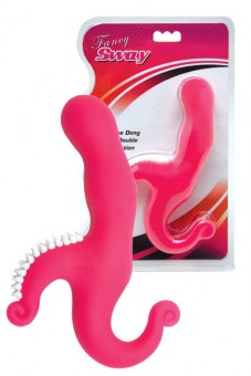Розовый силиконовый стимулятор , Dream Toys