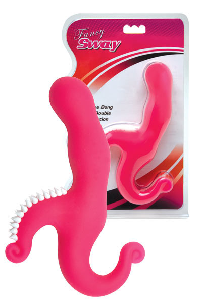 Розовый силиконовый стимулятор , Dream Toys