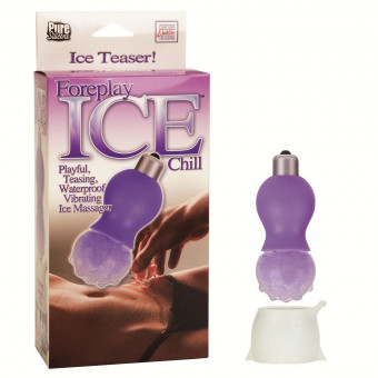 Вибрирующая фиолетовая льдинка ICE CHILL, California Exotic Novelties