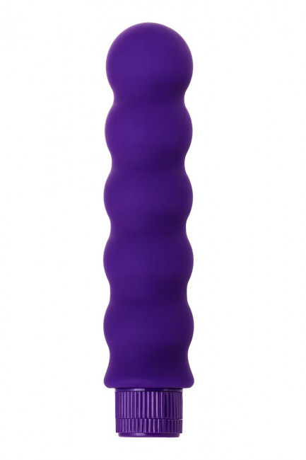 Фиолетовый фигурный вибратор - 17 см., A-toys Фиолетовый фигурный вибратор - 17 см., A-toys