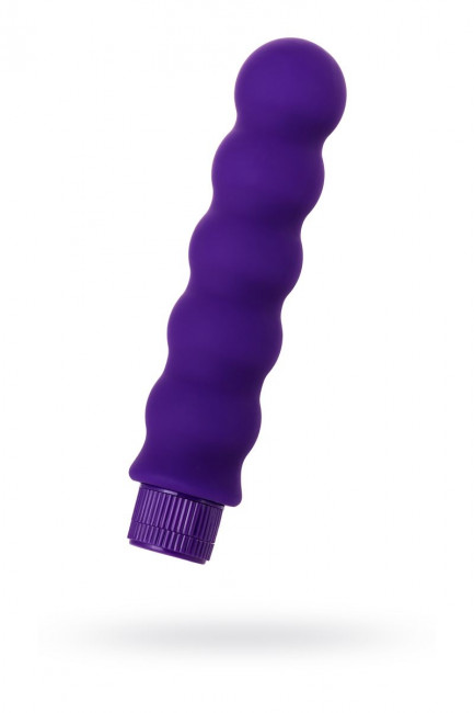 Фиолетовый фигурный вибратор - 17 см., A-toys Фиолетовый фигурный вибратор - 17 см., A-toys