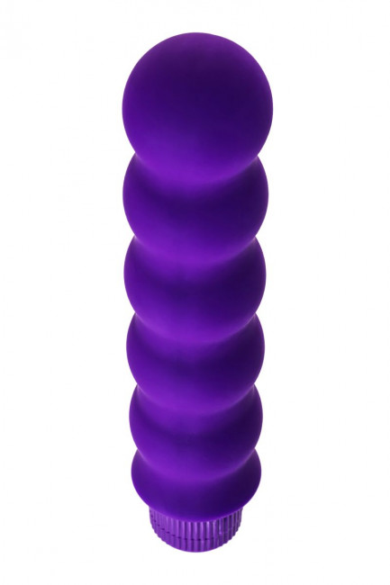 Фиолетовый фигурный вибратор - 17 см., A-toys Фиолетовый фигурный вибратор - 17 см., A-toys
