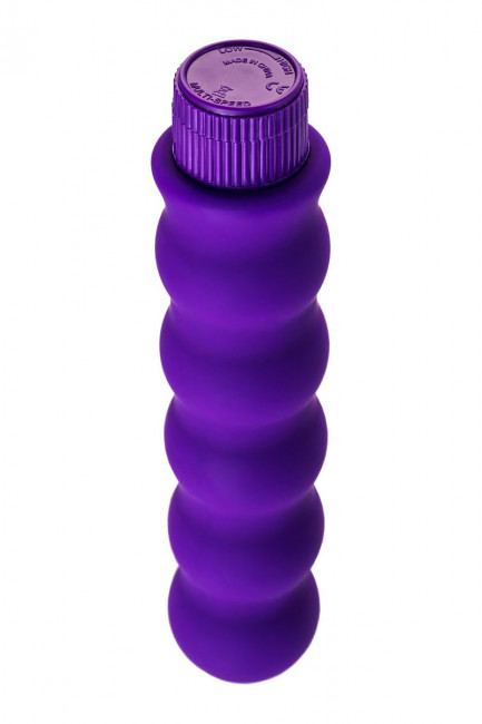 Фиолетовый фигурный вибратор - 17 см., A-toys Фиолетовый фигурный вибратор - 17 см., A-toys