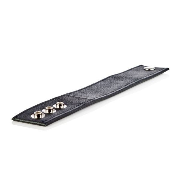 Кожаная утяжка для пениса Double Wide Leather Strap, California Exotic Novelties
