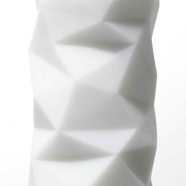 Белый 3D мастурбатор POLYGON, Tenga