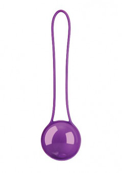 Фиолетовый вагинальный шарик Pleasure Ball Deluxe, Shots Media BV