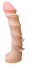 Насадка REAL Standard со спиралевидным узором - 19 см., LOVETOY (А-Полимер)