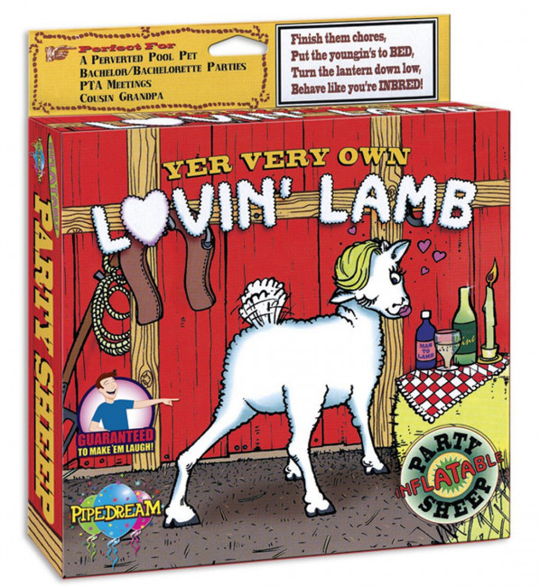 Надувная секс-кукла козочка Lovin Lamb, Pipedream
