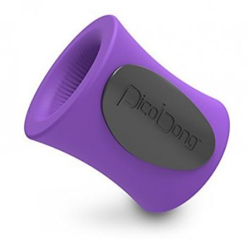 Фиолетовая виброчаша для мастурбации BLOWHOLE M-CUP , PicoBong