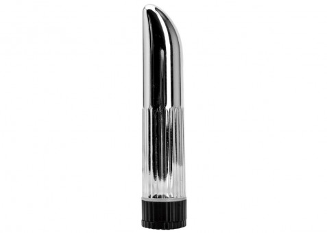 Серебристый мини-вибратор Sex Please! Sweet Emotion Vibe - 12,7 см., Topco Sales
