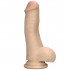 Реалистичный телесный вибромассажёр REALSTUFF 6.5INCH VIBRATOR - 16,5 см., Dream Toys