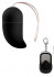 Чёрное радиоуправляемое виброяйцо Vibrating G-spot Egg medium, Shots Media BV