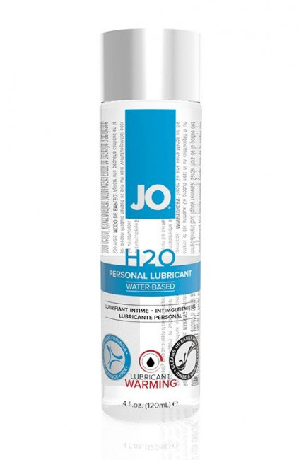 Возбуждающий лубрикант на водной основе JO Personal Lubricant H2O Warming - 120 мл., System JO Возбуждающий лубрикант на водной основе JO Personal Lubricant H2O Warming - 120 мл., System JO