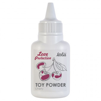 Пудра для игрушек Love Protection с ароматом вишни - 15 гр., Lola toys