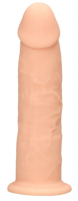 Телесный фаллоимитатор без мошонки Silicone Dildo Without Balls - 19,2 см. Телесный фаллоимитатор без мошонки Silicone Dildo Without Balls - 19,2 см.