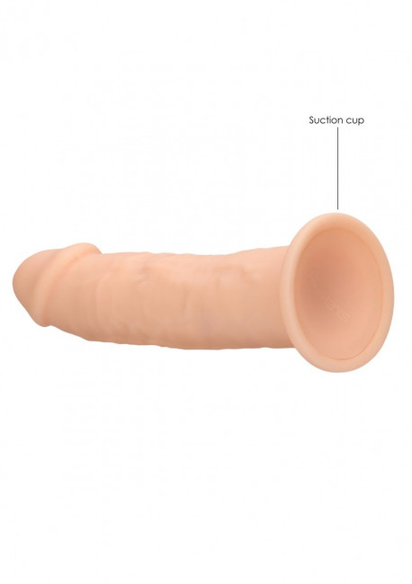 Телесный фаллоимитатор без мошонки Silicone Dildo Without Balls - 19,2 см. Телесный фаллоимитатор без мошонки Silicone Dildo Without Balls - 19,2 см.