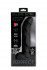 Чёрный вибратор-реалистик с присоской PURRFECT SILICONE DELUXE ONE TOUCH 8INCH - 20 см., Dream Toys