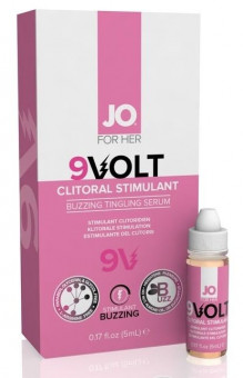 Возбуждающая сыворотка сильного действия JO Volt 9V - 5 мл., System JO