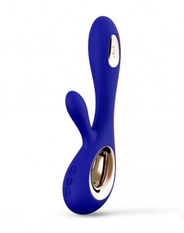 Синий вибратор-кролик Lelo Soraya Wave - 21,8 см. Синий вибратор-кролик Lelo Soraya Wave - 21,8 см.