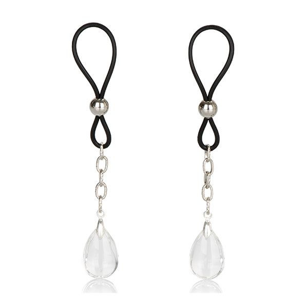Зажимы на соски Nipple Play Non-Piercing Nipple Jewelry Crystal, California Exotic Novelties