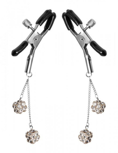 Зажимы на соски с подвесками Ornament Adjustable Nipple Clamps Зажимы на соски с подвесками Ornament Adjustable Nipple Clamps