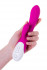 Розовый вибратор LOVEMOMENT с подогревом - 22 см., LoveMoment