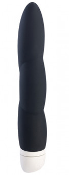 Чёрный вибратор JAZZIE - 17,8 см., Fun Factory