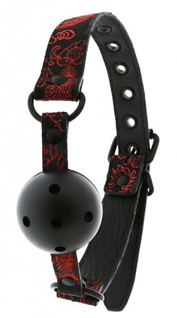 Кляп-шарик с отверстиями DELUXE BREATHABLE BALL GAG, Dream Toys