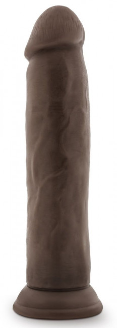 Коричневый фаллоимитатор 9.5 Inch Cock - 22 см.